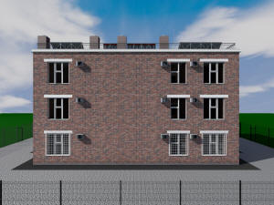 Проект сейсмостойкого трехэтажного дома на 9 квартир для детей-сирот
