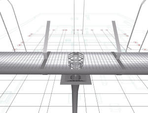 План наружного водостока трехэтажного одноподъездного дома