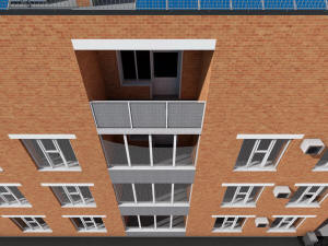 Проект сейсмостойкого двухподъездного четырехэтажного дома на 39 квартир