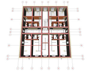 План третьего этажа дома