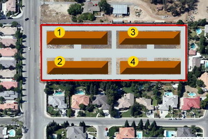 План застройки участка многоквартирными домами